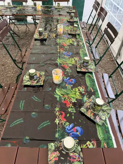 Kindergeburtstagsdeko Reptilien