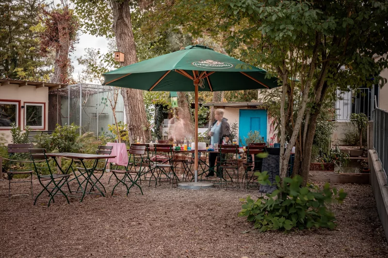 Biergarten an der Schutter