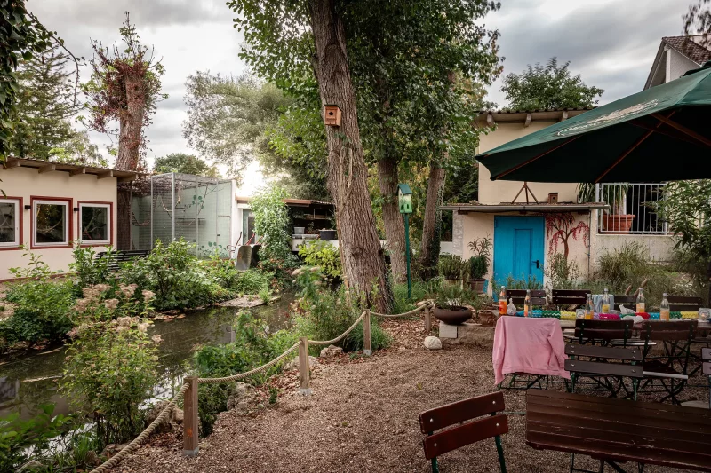 Biergarten an der Schutter